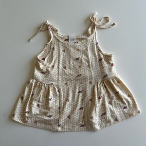 Kate Quinn honeycomb ballerina top